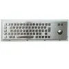 industrial grade waterproof metal keyboard with Track ball Manufactures