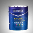 Water based decorative spray natural texture stone finish paint
