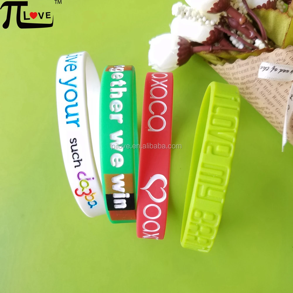 custom made promotional gifts full color printing logo silicon