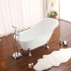 Classical Plastic Clawfoot Small Bathtub baby bathtub