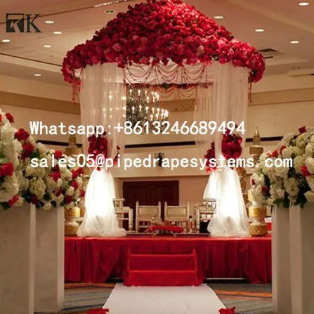 Top Quality Pipe And Drape Kits Indian Wedding Backdrop