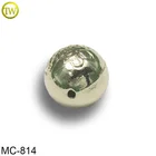 Factory Wholesale Gold Plating Metal Beads For Jewelry Making