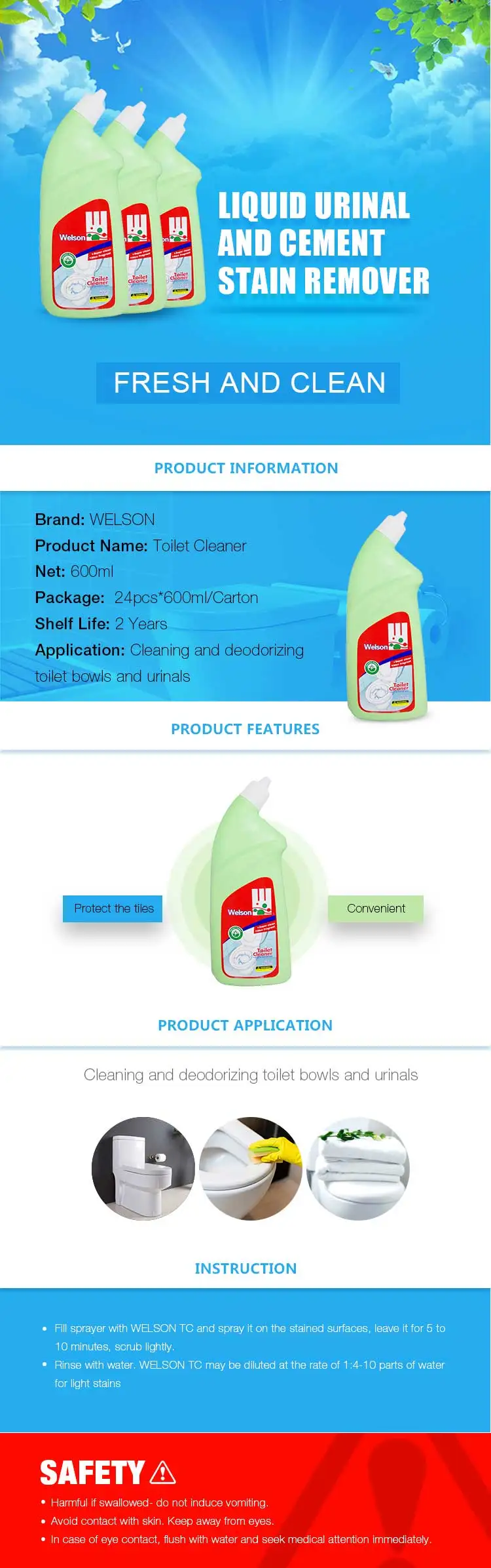 TC 600ml welson