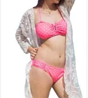 Low OEM MOQ Custom branded sexy hot print Bikini sexy hot print Bikini