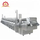 Continuous Potato Chips Frying Machine Automatic French Fries Fryer