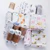 Print, Size, Packaging Can be Customized--Unisex Muslin Swaddle Blankets Baby Shower Gifts Muslin Swaddle Wrap Made of Bamboo