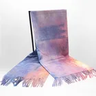In Stock Digital Printing Winter Wool Cashmere Cheap Pashmina Shawls