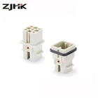 HD-008 electronic Crimp terminal connector, 8 Pins 10A 400V Male female electrical connector similar harting 09360083001