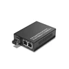 FTTH SC LC ST Fiber Optic Transceiver POE 10/100/1000M 2 RJ45 Port Media Converter Ethernet 10/100 base fiber transceiver fiber