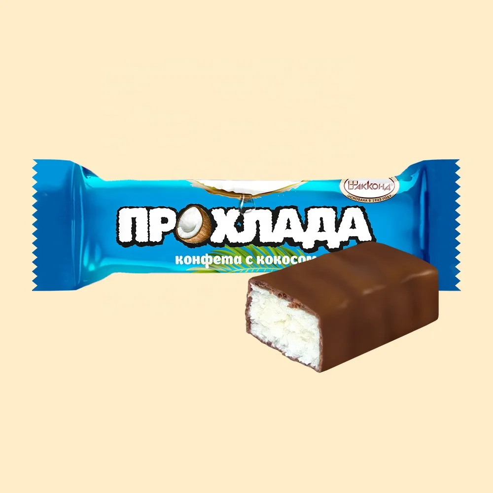 candy in milk chocolate glaze