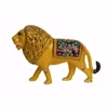 Exclusive Indian Metal Painting Lion Home Accessories Gift Item