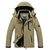 premium stitched custom label wholesale men windbreaker waterproof ski jacket to face north winter