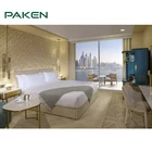 High End Commercial Queen Size Wooden Bed Hotel Suite Room Bedroom Furniture Set