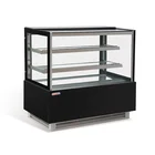 900mm right angle glass display showcase cake chiller cake showcase display FREEZER