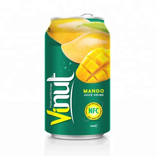 tropical fruit juice natural mango juice drink 330ml