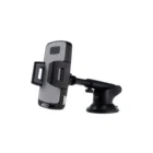 Universal telescoping car dashboard holder windshield suction cup mount