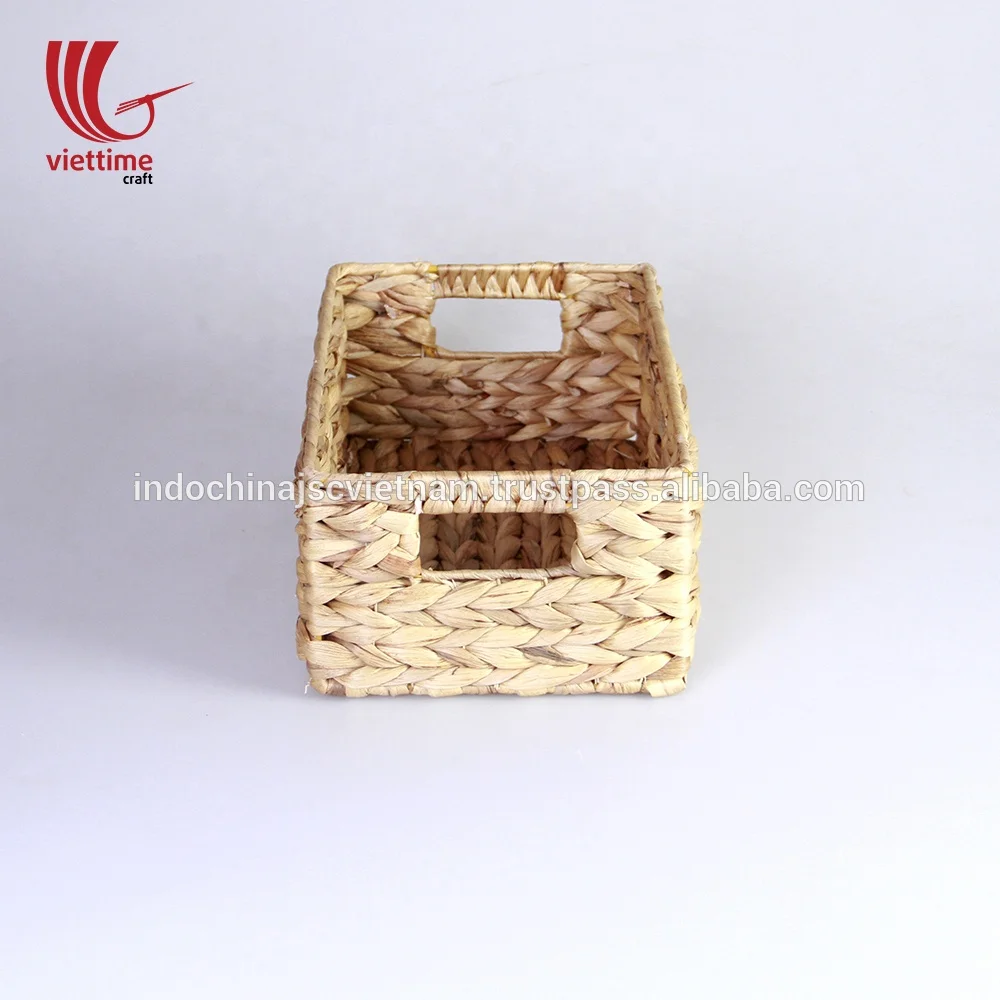 water hyacinth basket for fruit and vegetable storage wholesale