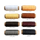 25yards LEATHER THREAD Waxed Polyester Thread Leatherworking, Bookbinding thread