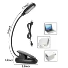 Strong R&D manufacturer professional customized services electronics mini clip 2 led book light