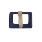 China factory custom plastic belt shoes pin buckles with metal parts for women clothing garment and accessories