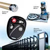 Adjustable frequency remote control transmitter for gate YET104BK
