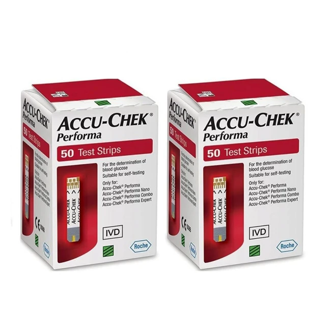 Suministro a granel de Chek Accu glucosa en sangre de la tira de prueba en el precio al por mayor