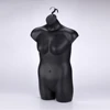 Plastic half body women hanging mannequin for display
