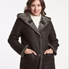 Fashion Design Long Coat 100% sheepskin Fur Coat For Women