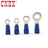 CNBX Wire Insulated Ring Electrical Wire Tube Spade Nylon Tin Cable Solderless Crimp Ring Terminal