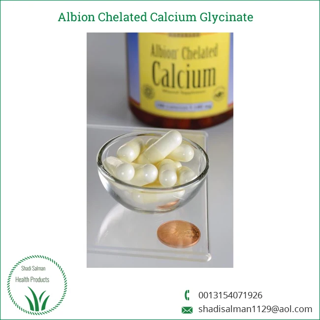 good mineral supplement albion chelated calcium glycinate