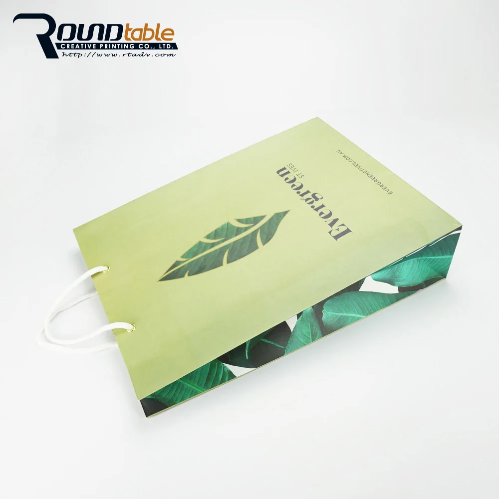 round table printing company lovely wedding door gift paper bag