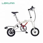 12" new design light weight aluminum alloy vertical folding bike