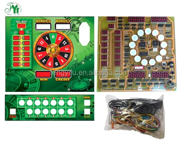 Taiwán Mini Bergmann juego de ruleta de Feng Yi Fu/Arcade/máquina de juego de la máquina
