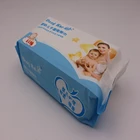80 Pcs Dry and wet non-woven fabric Wipes Baby Tissue Safe Hygiene Sensitive Skin Cleaning Towel