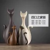 Wholesale Ceramic Animal Figurines Art Gift Craft Home Decoration Accessories Decor Home Pottery for sale
