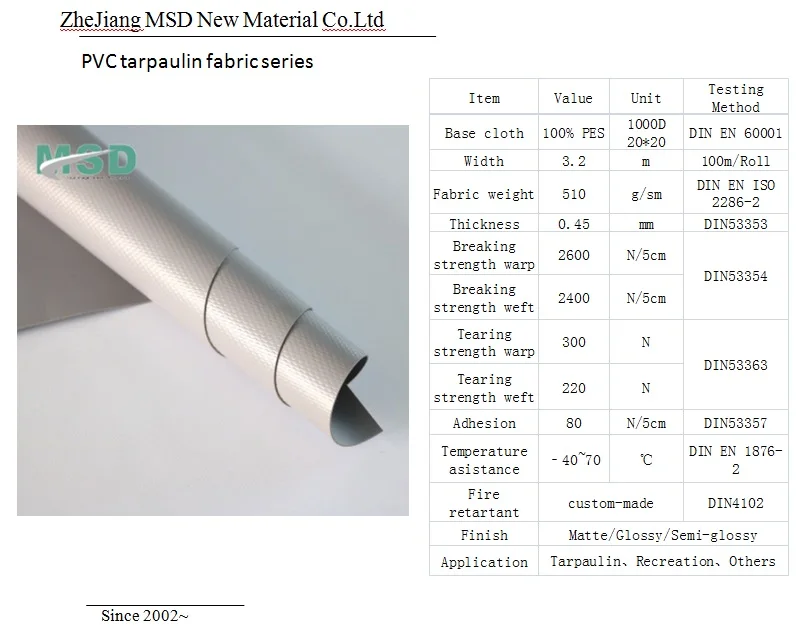 Pvc Coated Tarpaulin Fabric Coated Polyester Fabric Covers and Tent Fabric