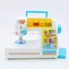 Fashionable Mini Battery Operated Chainstitch Sewing Machine Toy for Kids to make dress and clothes simple operation machine