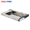 TOOLFREE 2.5 inch Module Mobile Rack Trayless SATA/SAS 6G 7~9.5mm SSD/HDD Enclosure With Lock