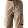 khaki work Men's Shorts hot selling men wear construction safety uniform 100% cotton 180-200 Gsm for winter