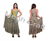 Women's Long Maxi Dresses - Party Wear Spanish Dance Style Long Dress - Bollywood Fashion Indo Western Dress