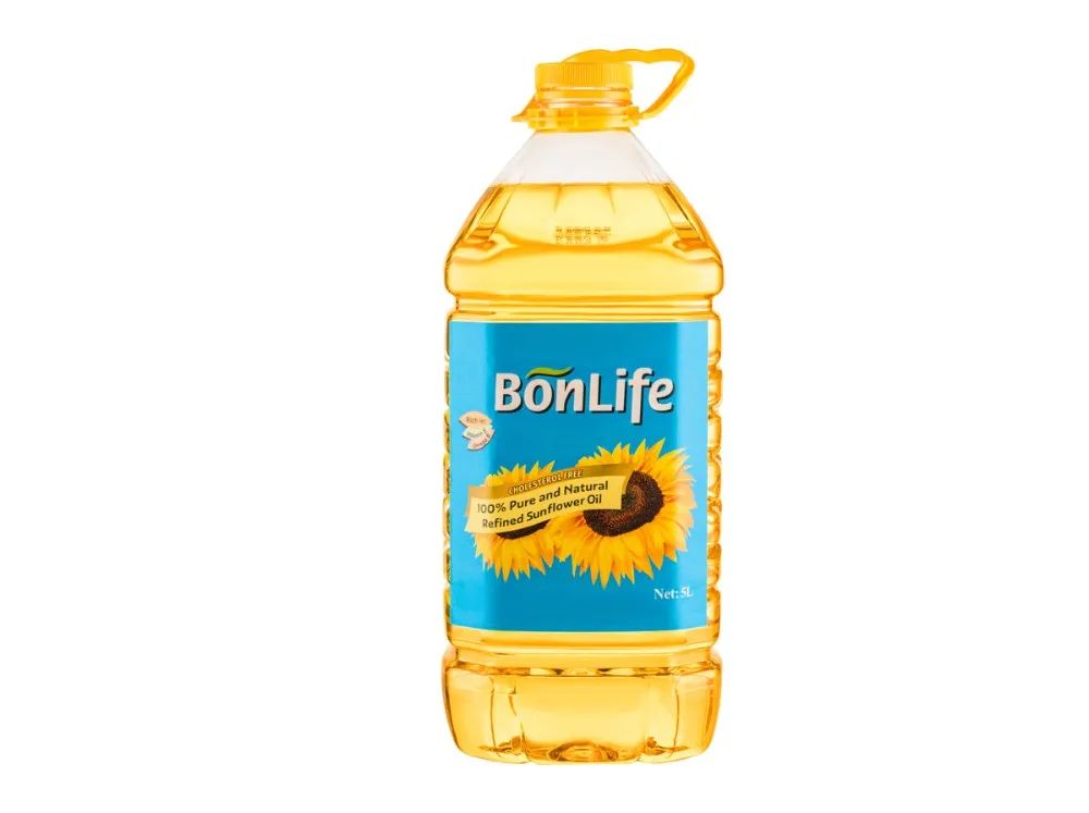 Bonlife Sunflower Oil 5l Pet Kosher Certified,Produced In Ukraine