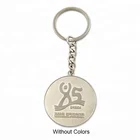 Custom made logo metal keychain no minimum