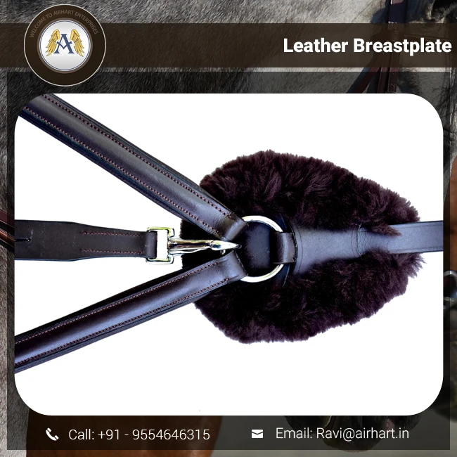 horse leather breastplate