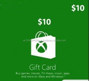 xbox live gift cards $10 usd