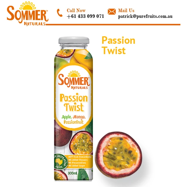 rich taste mixed fruit juice/passion fruit extract juice for