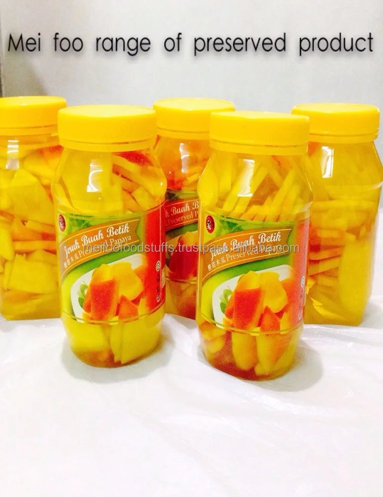 malaysia sliced fruit preserves