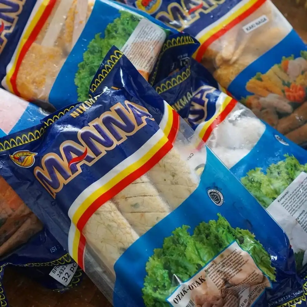 wholesale high quality hygiene frozenl seafood samosa surimi