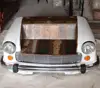 Industrial Vintage Rustic Ambassador Body Reclaimed Wood Seat For Selfie Point Industrial Bench Metal Car Cafe Sofa