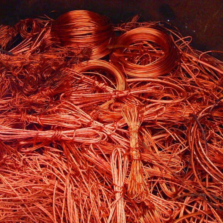 Alemania mejor calidad de cobre chatarra de alambre de cobre Alambre de chatarra molino Berry cobre 99.99%