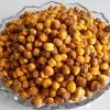 Roasted Lightly Salted Seasoned Roasted Gram (Nimbu Chaska) - Flavoured Toasted Whole Grain Snack Low Salt Healthy Diet Food